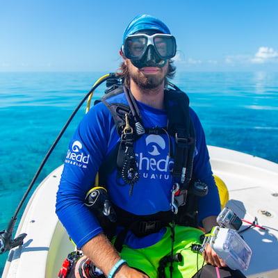 Andrew Ibarra, Marine Stewardship and Monitoring Specialist, Florida Keys National Marine Sanctuary