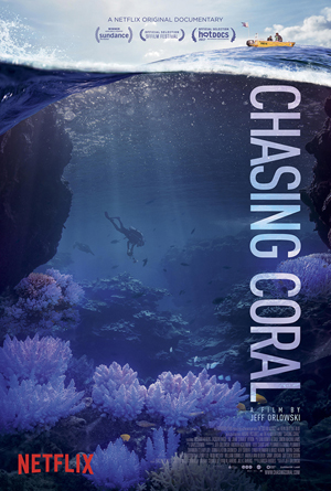 Movie poster for Chasing Coral.