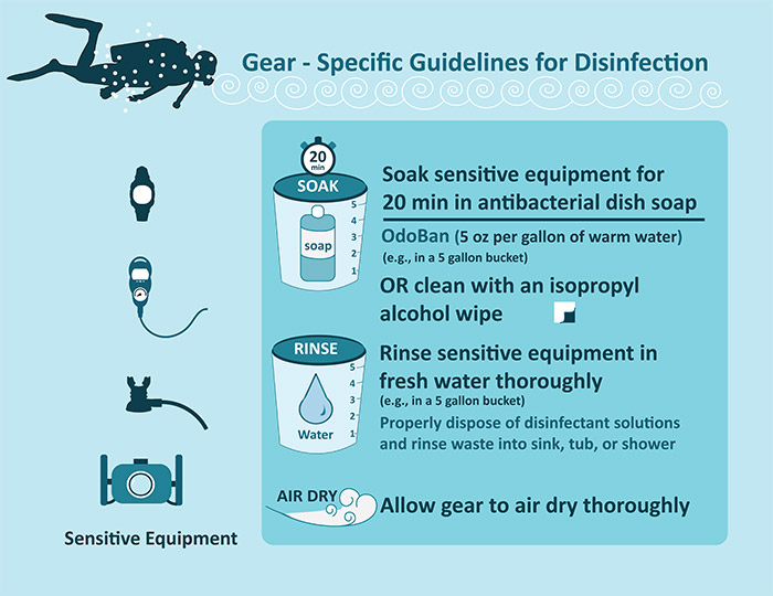 infographic relating to the Gear-specific Guidelines below