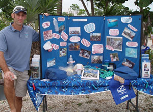 Team OCEAN boater education display