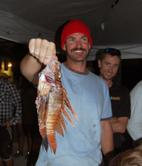 lionfish caught during the derby