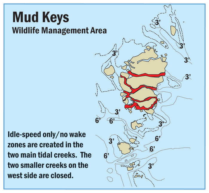 Map of Mud Keys Wildlife Management Area