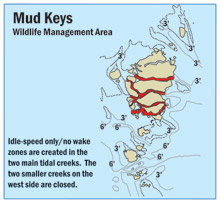map of Mud Keys