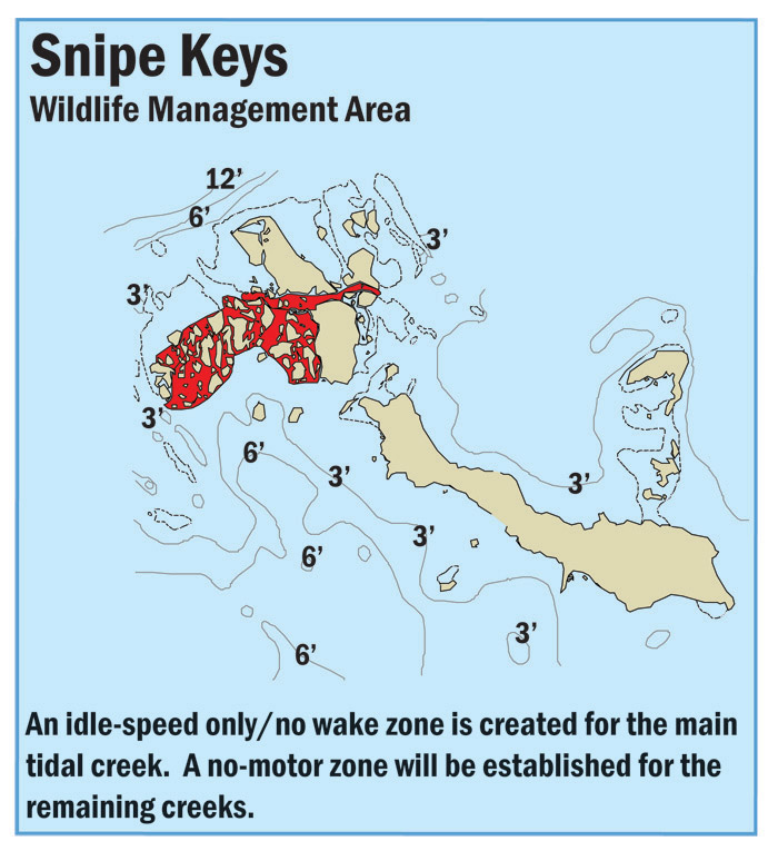 Map of Snipe Keys Wildlife Management Area